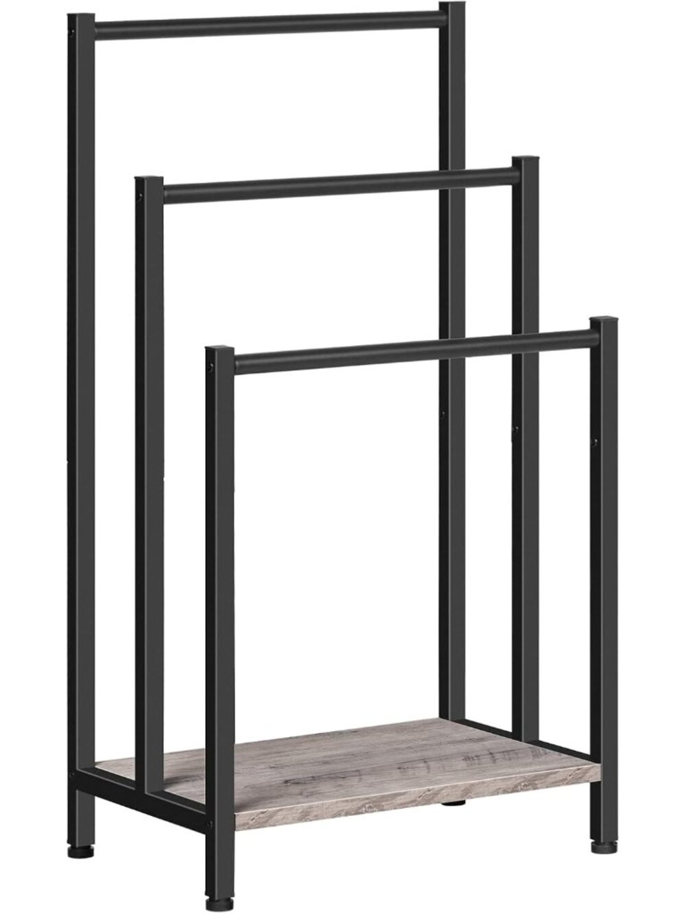 Free Standing Towel Rack, 3 Tier Blanket Rack, Blanket Holder for Bathroom, 16.9